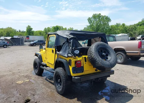 2005 Jeep Wrangler Sport z USA, uszkodzony, nr VIN 1J4FA49S65P381798